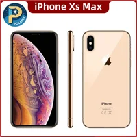 Apple iPhone XS Max 64GB/256GB ROM 1 SIM+1 eSIM 6.5" Super Retina OLED Genuine Cell Phone Replaced New Battery