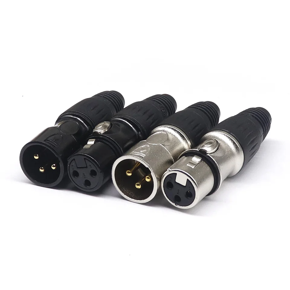 connecteur de câble audio pour terminal de câble argent