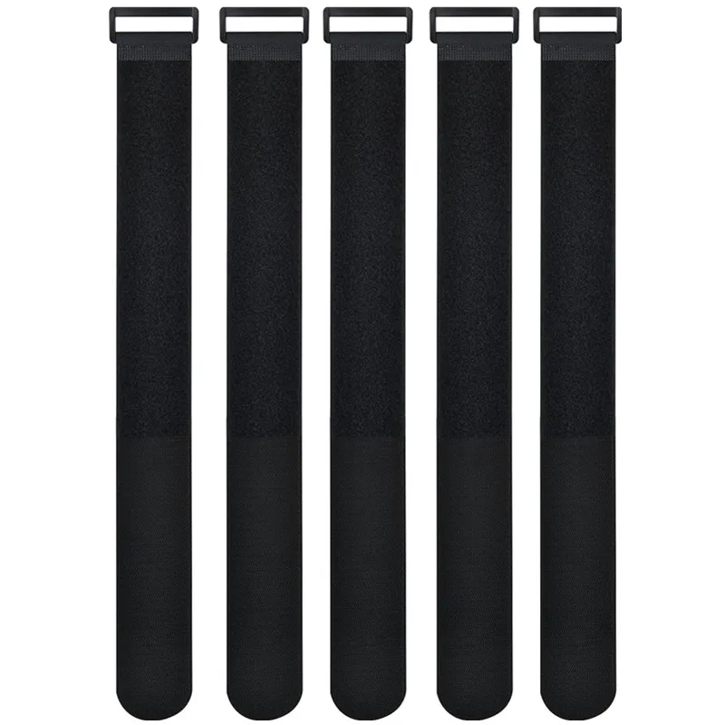 5PC 2.5*30cm Reusable Bike Wheel Strap Nylon Hook & Loop cable Ties Multil Purpose Self-adhesive Fastening Cable Straps bike accessory bike silicone strap bicycle strap bicycle fixing strap bicycle carrying strap bicycle fixing band bicycle cable organizer