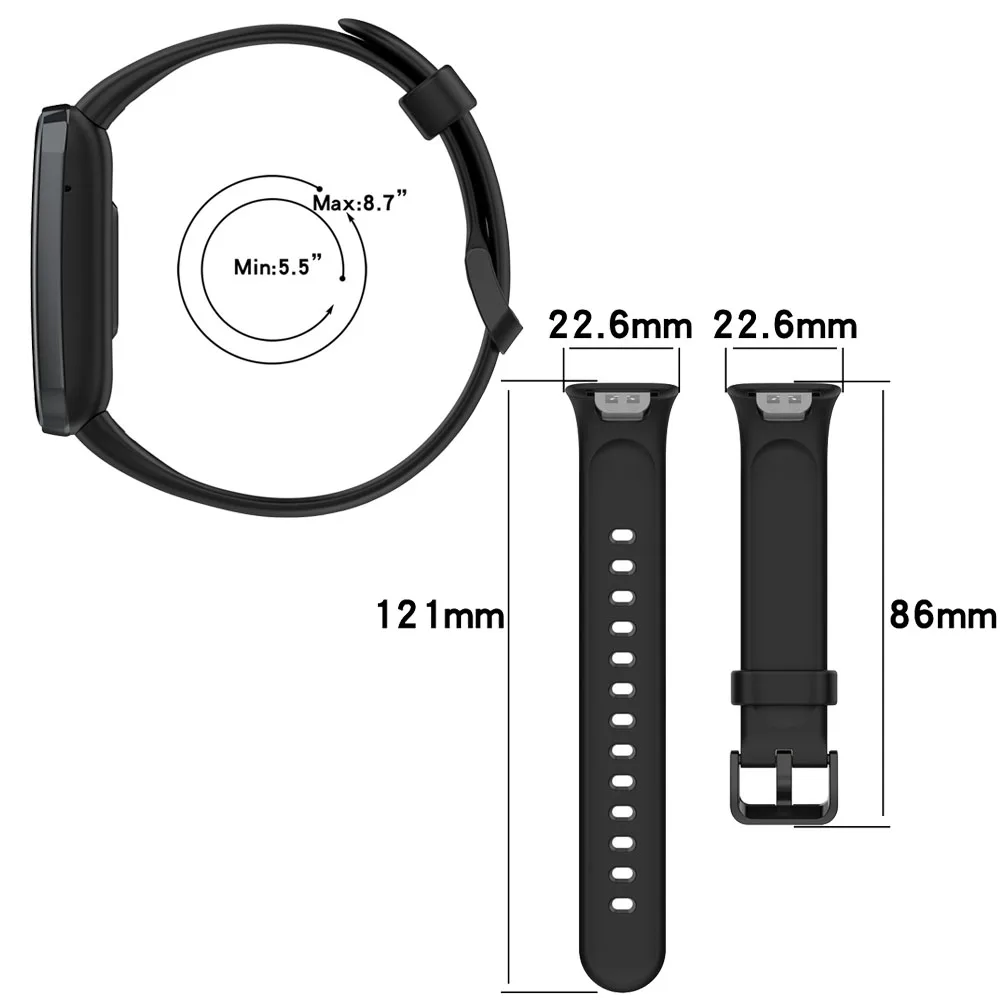 Premium TPU Strap for Smartwatch Wristbands - Universal Fit Accessories