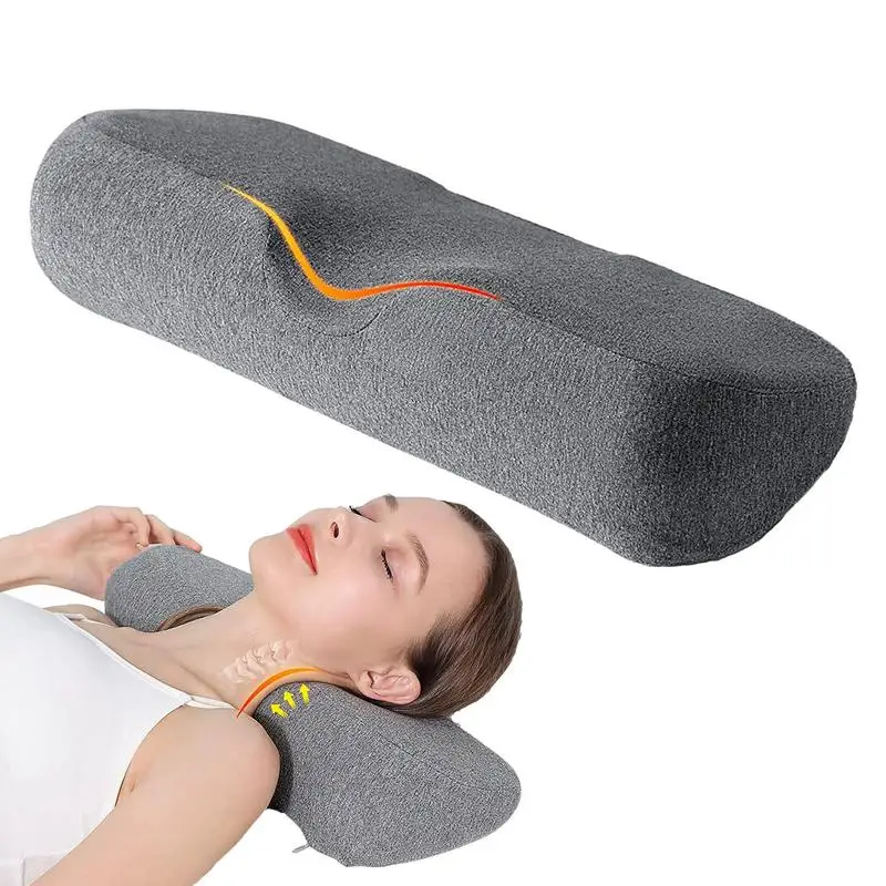 MemoryFoamNeckPillowShoulderNecksPainReliefSleepingBedPillow