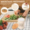 Coffee Bean Storage Airtight Containers for Food Conteiners Simple Style Bamboo Cover Iron Art Tea Can Sugar Bowl Kitchen Items 3