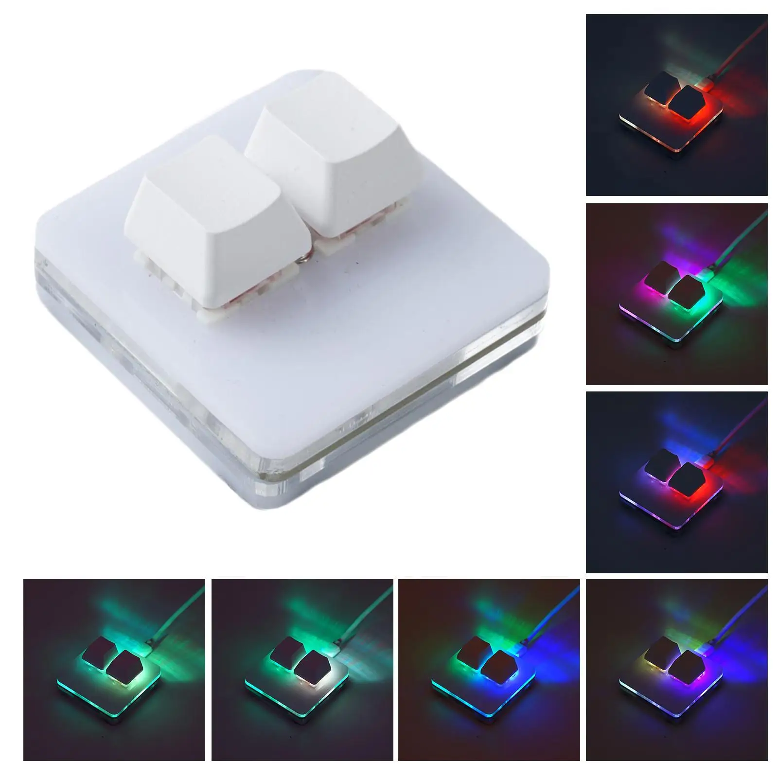 Mini 2 keys keyboard gaming keyboard programming macro keypad