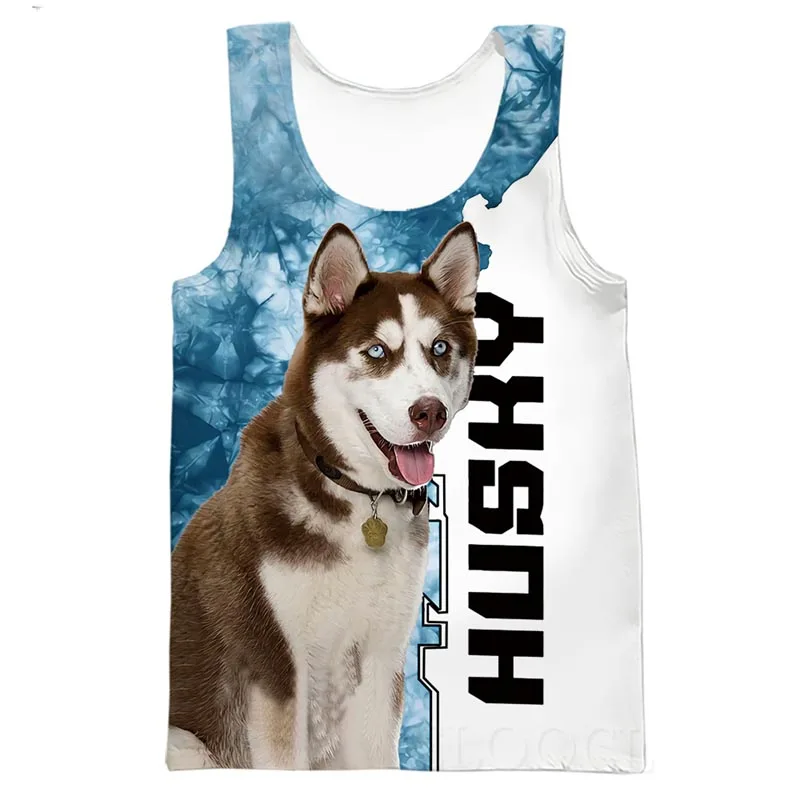 Duitse Shepherd Tank Top 3d Geprint Heren Damesmode Casual Mouwloos Vest Zomer Nieuwe Trendy Oversized Kids Unisex Gymkleding