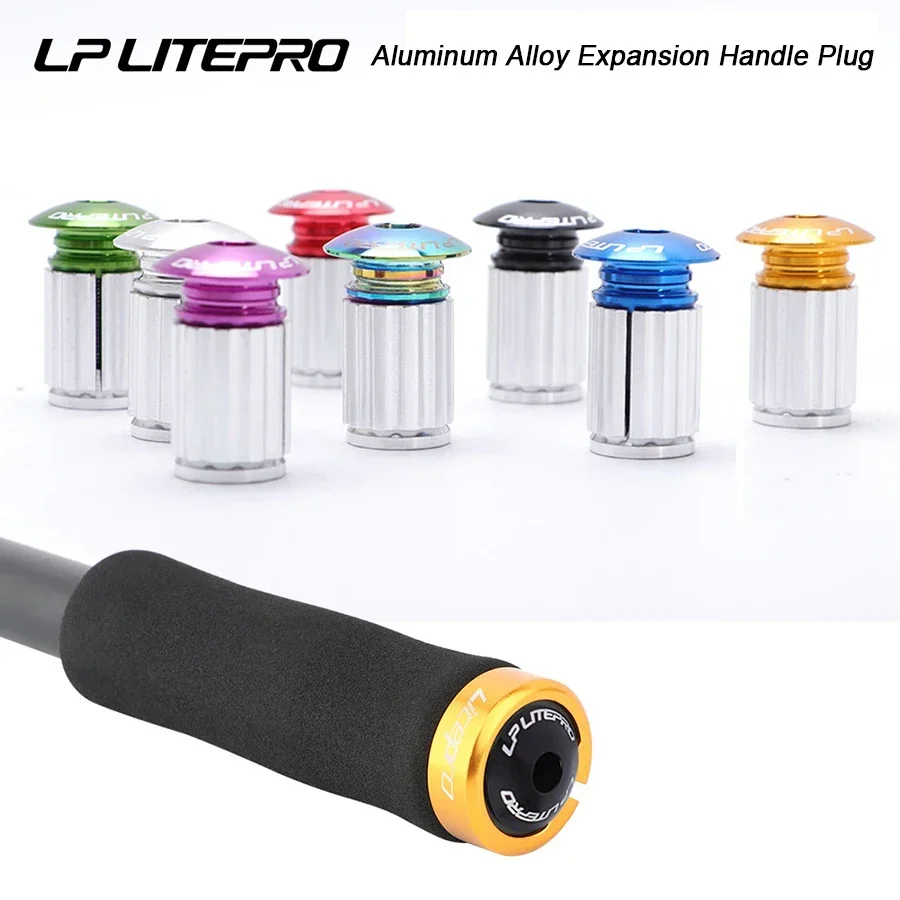 Goldix 1 Paar Faltbare Fahrrad Lenker Stecker Fahrrad Lenker Abdeckung Alluminio Legierung Rennrad Lenker End Kappe Zubehr