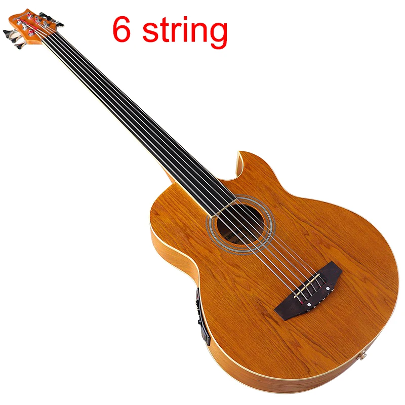 5 String Electric Acoustic Bass Guitar Ashwood body 43inch Matte finish