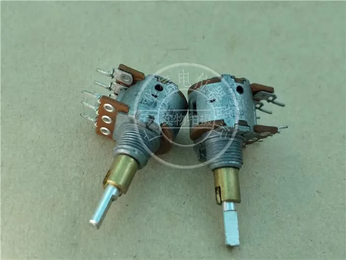 

OPHDAM The B10K handle of Alps duplex potentiometer is 25MMF long with midpoint
