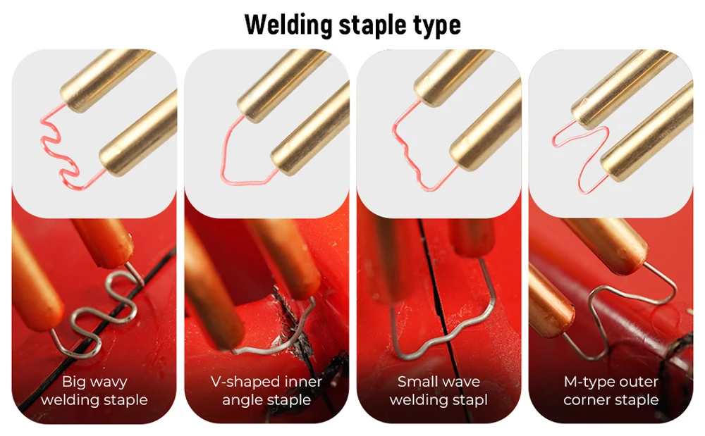 70W HOT Stapler Plastic Welder Heat Gun Plastic Welding Machine Bumper Soldering Iron Staples Bumper Repair Car Tools Kit rework station