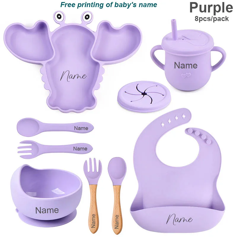 Purple Crab 8pcs
