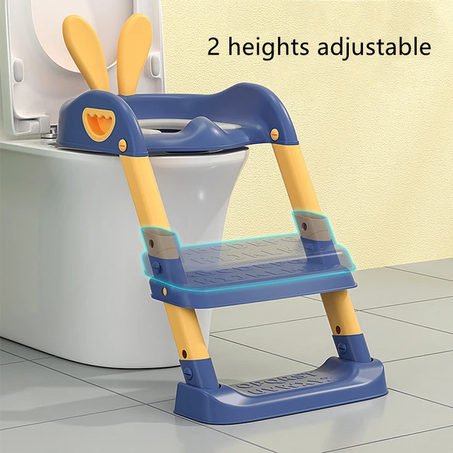 Siège de Toilette Enfant Pliable et Réglable