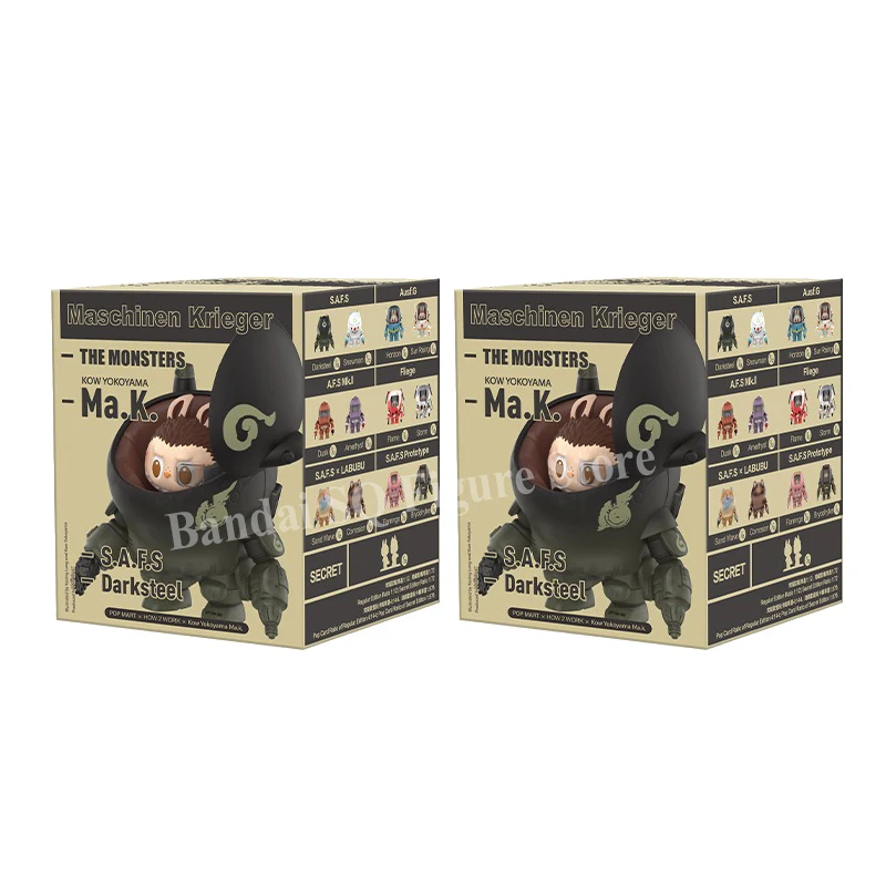 Genuine Labubu The Monster X Ma.k. Blind Box Labubu Mecha