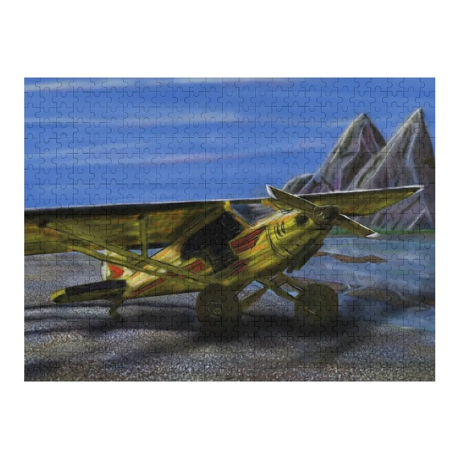 

Piper cub bush landing along a river Jigsaw Puzzle Toys For Children Toddler Toys Personalized Gift Ideas Puzzle
