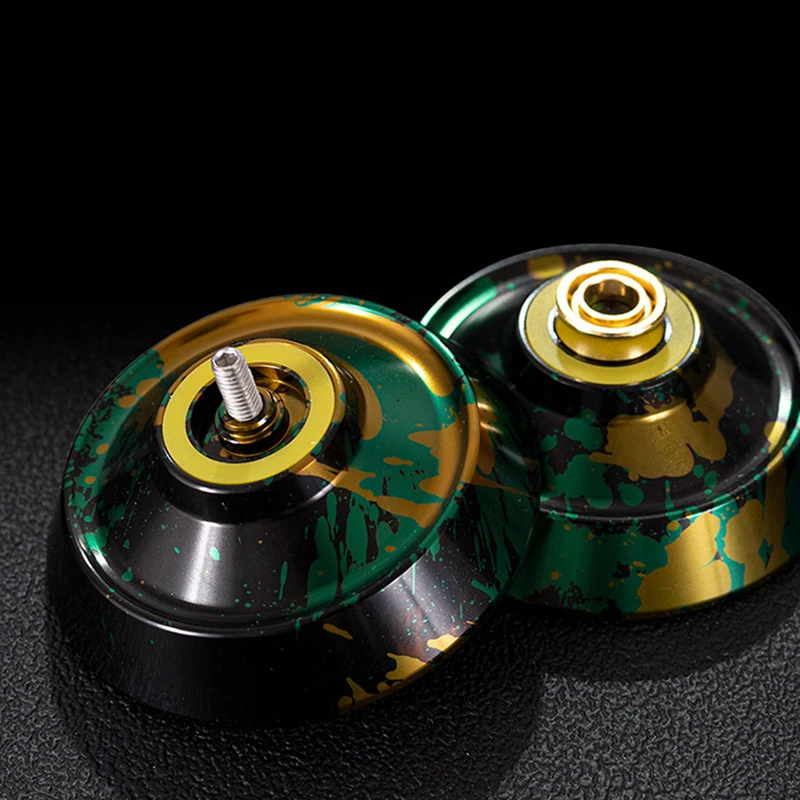 Metal Yoyo Magic YOYO Profissonal Aluminum Alloy Unresponsive Yoyo 10 Ball U-bearing for Advanced Player Toys for Kids