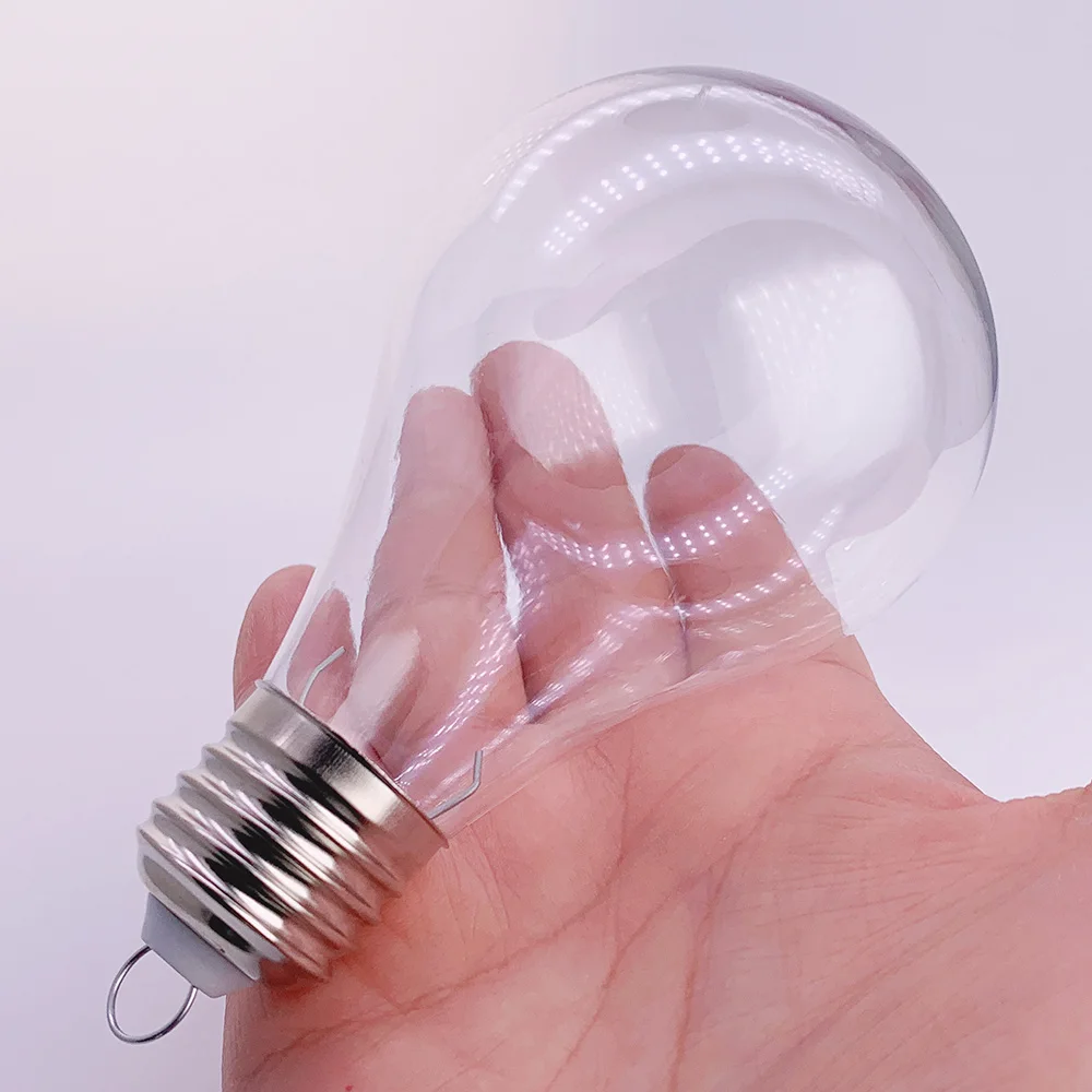 

6 Pieces x DIY Shatterproof Home Party Christmas Decoration Ornament Plastic Bulb