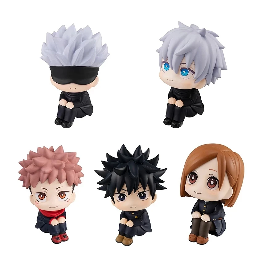 5 Figuras Mini Anime De Jujutsu Kaisen – Set De Gojo, Itadori, Sukuna, Nobara Y Megumi, Modelos De 5 Cm En PVC, Decoración De Tartas Y Escritorio, Regalo Para Fans