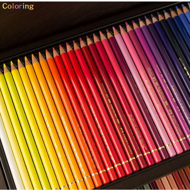 Unboxing Faber Castell Polychromos Colored Pencils, 120 Pencils Set, Faber Castell