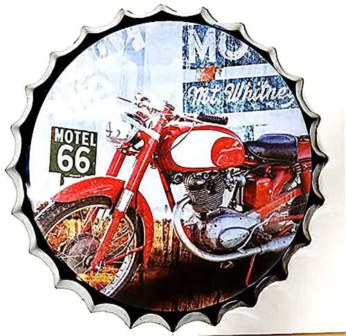 

Retro Sign Freedom Rides Bottle Caps Retro Metal Tin Sign Diameter Car Home Decor Bar Plaque Lounge Man Cave Garage