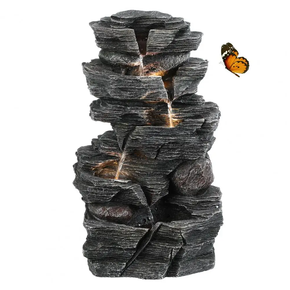 Cascading Rock Water Fountain 2