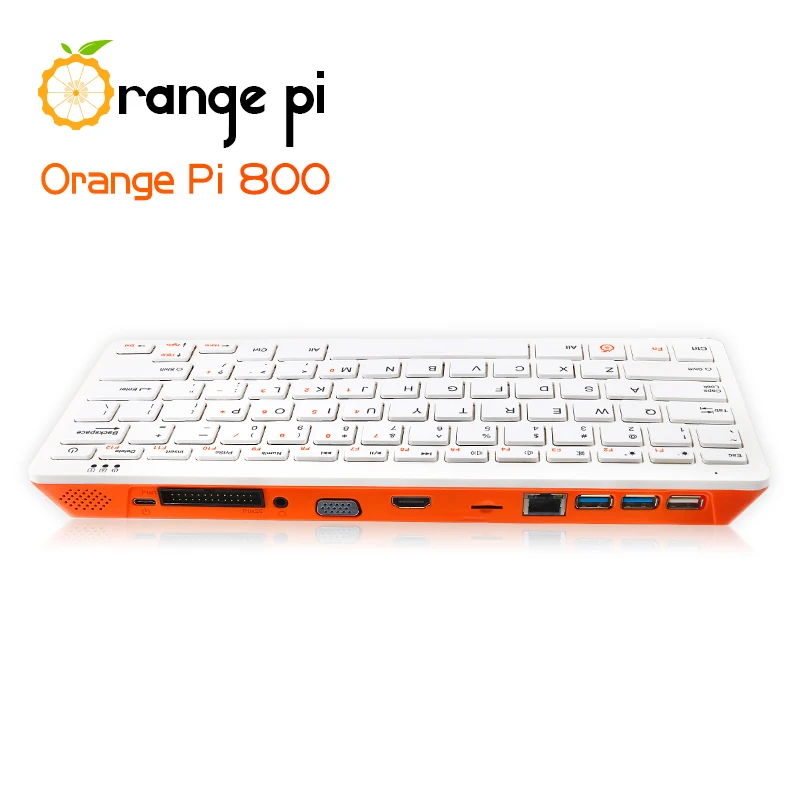 Orange Pi 800 4GB RAM + 64GB EMMC Rockchip RK3399 SoC 4K HD ̴ PC, 64 Ʈ    Wifi + BT 5.0 ޴ ӿ Ű
