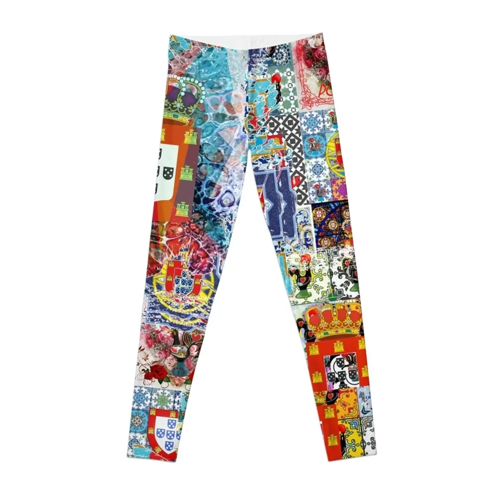 

Portugal Leggings flared sport pants sports shirts gym exercise clothing for Womens Leggings