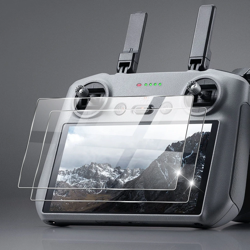 Film De Protection Pour DJI Mini 3 /3 Pro Mini 4 Pro HD Protecteur D'écran En Verre Film D'écran Anti-rayures RC 2 Accessoires à Distance