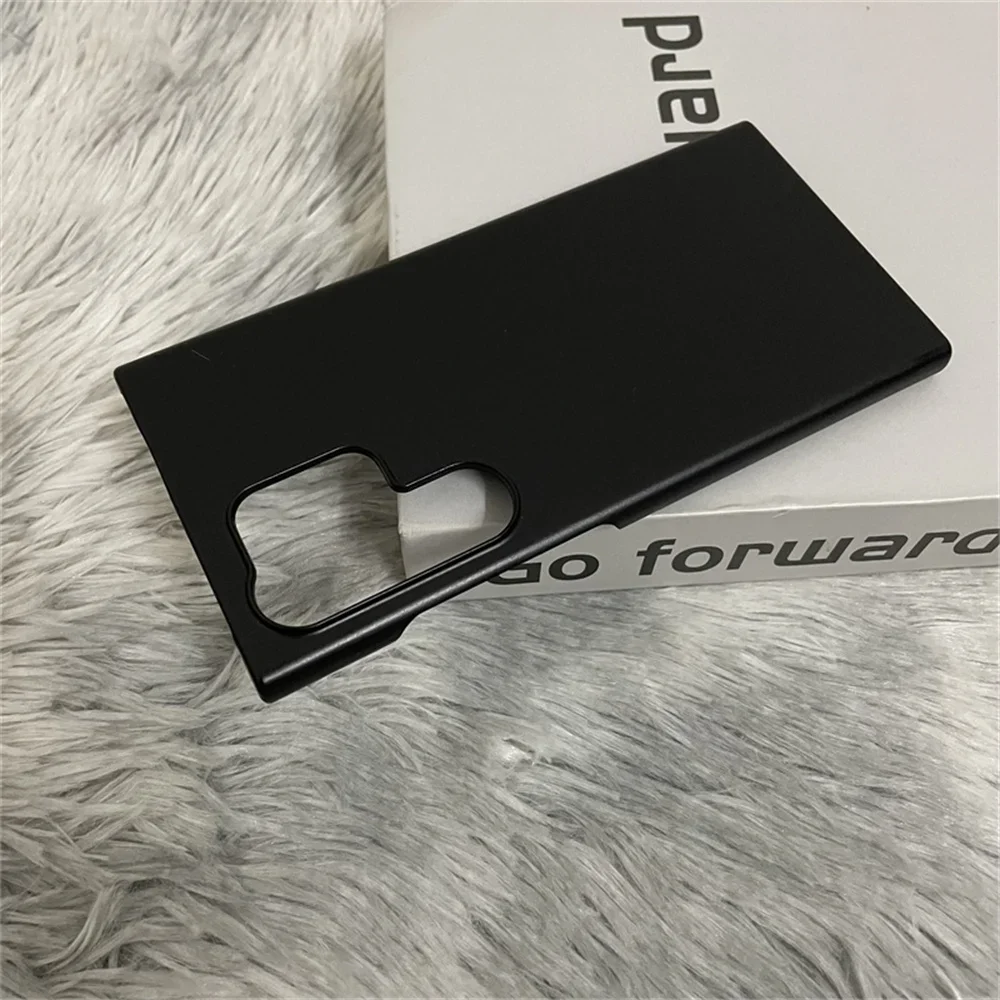 Slim Frameless Sandstone Matte Hard Case - Thin Solid Color Design