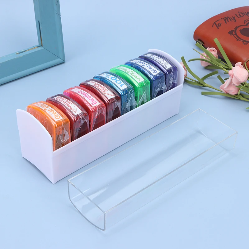 New 8pcs Colorful Teacher Seal Set Teacher Stamp School Grading Toy For Kids Christmas Gift Children Toys