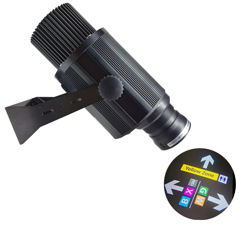 Projection 35W 60W 80W 100W Outdoor Rotating Static Waterproof Advertising Lights Led Gobo Projector For Business led projector