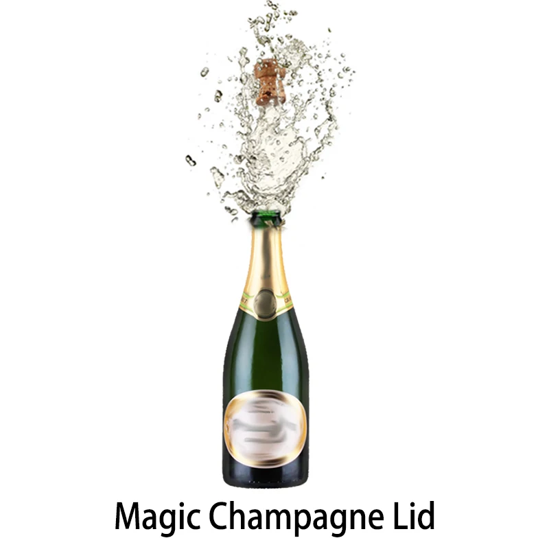 Champagne Lid Open by Itselft Sparkling by James Wang Magic tricks Close up Magic Stage Magic Professional Prop Easy Magic