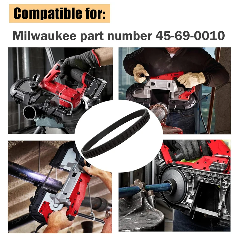 

Полотно ленточной пилы для Milwaukee 45-69-0010, запасная часть ленточной пилы для шкивов, лезвия для глубокой резки 6230 6232-6 6225