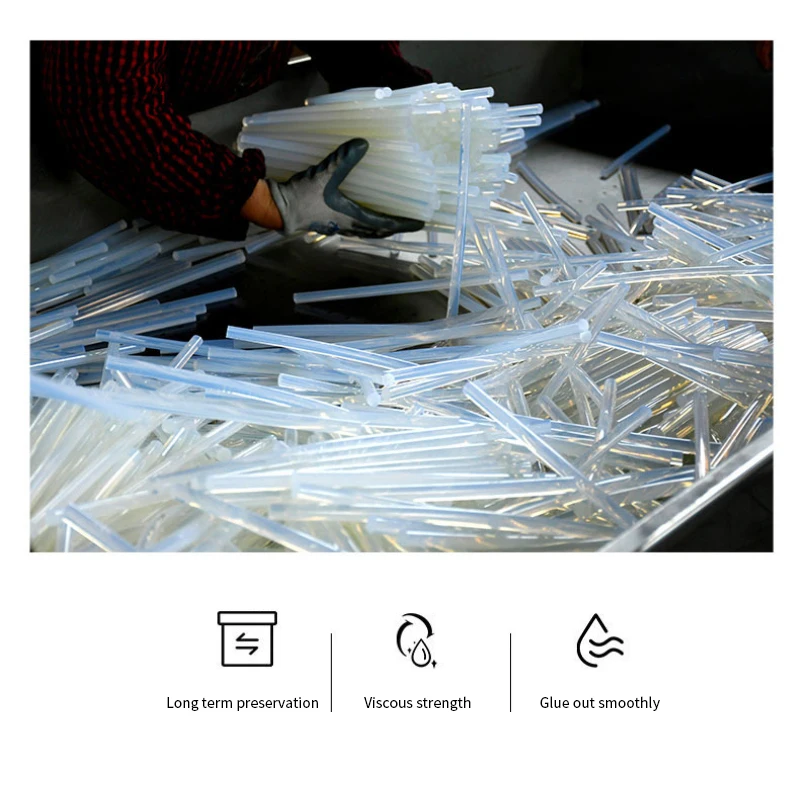 작은 글루건용 접착제 스틱, 고온 용융 접착제 스틱, 리필 공예 제품 수리, 7mm, 11mm