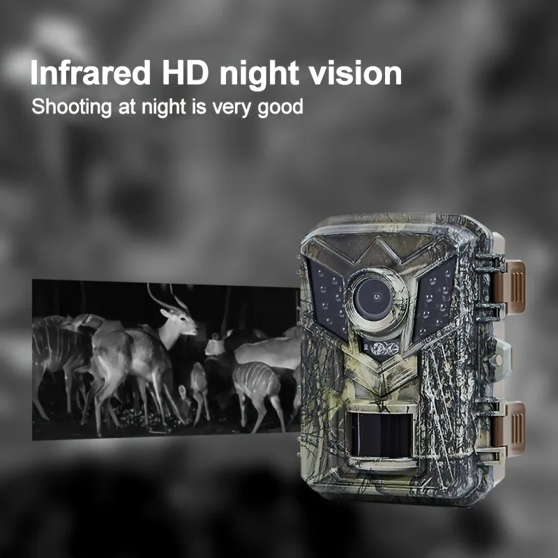 Mini Hunting Camera Trail Camera HD Wildlife Monitor 940nm Infrared Night Vision Rugged and Waterproof for Scouting Hunting hunting trail camera trail camera