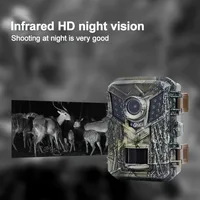 Mini Hunting CameraTrail Camera HD Wildlife Monitor 940nm Infrared Night Vision Rugged and Waterproof for Scouting Hunting 2