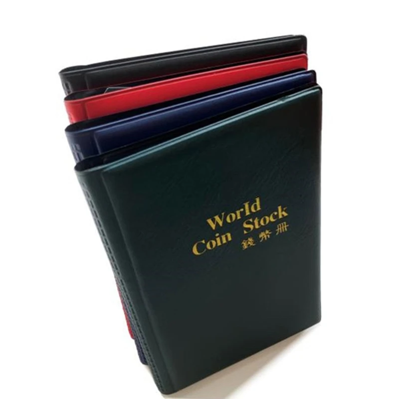 Álbum Para Monedas Optima, "World Money" Con 5 Hojas Optima Diferentes