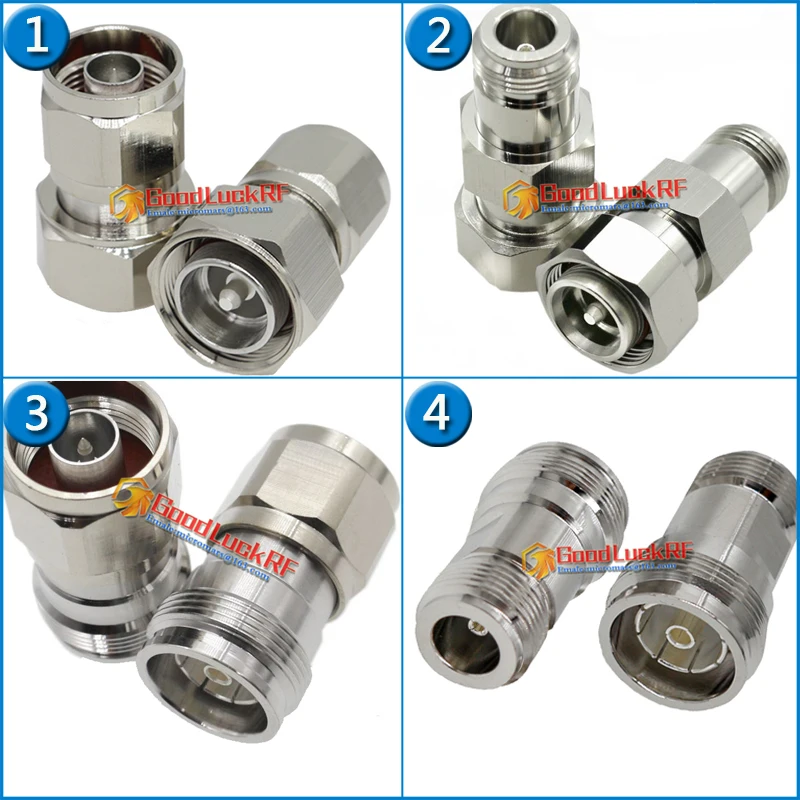 RRU miniDIN mini DIN 4.3 10 Male & Female to L16 N Female Male Plug ...