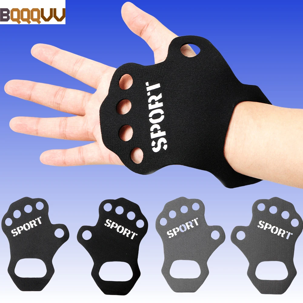 

Breathable Gym Fitness Gloves, Fingerless Grips with Pad for Sports, Workout, Weightlifting, Lightweight, Climbing, 1Pair