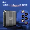 X98Q TV Box Smart S905W2 4K HD AV1 Amlogic Smart Media Player Set Top Box Android11 2.4G&5G Dual WiFi X98Q TV Box 1+8GB 2+16GB 1