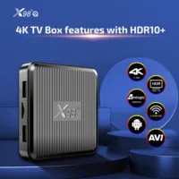 X98Q TV Box Smart S905W2 4K HD AV1 Amlogic Smart Media Player Set Top Box Android11 2.4G&5G Dual WiFi X98Q TV Box 1+8GB 2+16GB 1