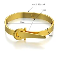 Golden Bracelets Round Frosted Metal Bangles Womens Hand Bracelets Geometric Gold Silver Plated Opening Bracelets Jewelry Gifts 2