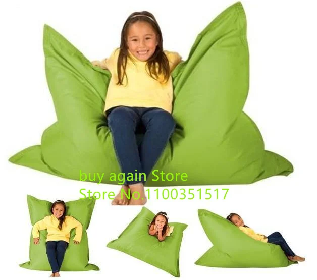 Durable kids waterproof expression Bean Bag Chair for kids and adults can be customized