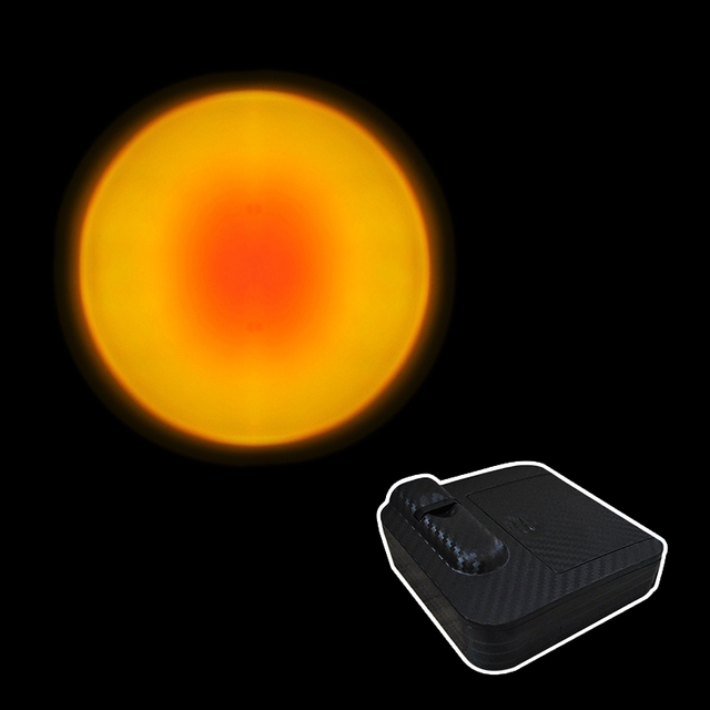 Projector Lamp Night Lights Ins Rainbow Projector Lamp for Bedroom Atmosphere Decoration Background Wall Art Photo Props