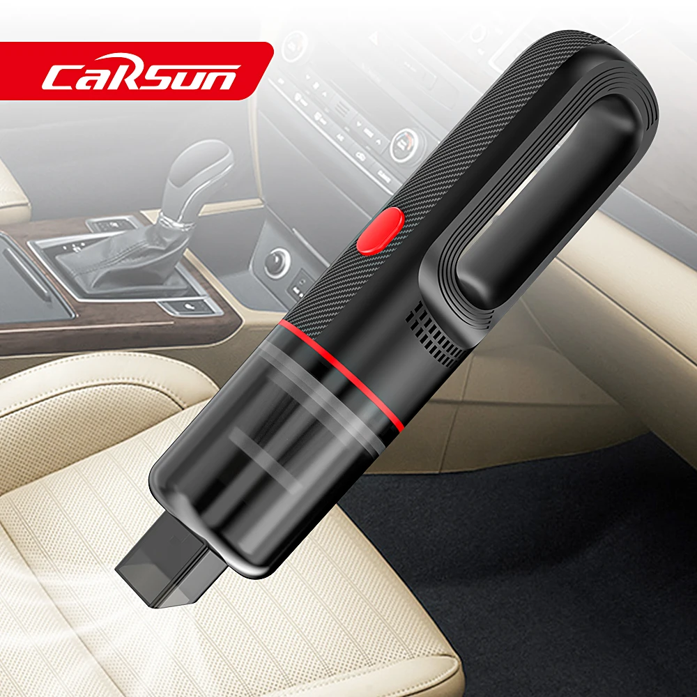 

Автомобильный беспроводной пылесос Carsun 9000 ПА мощный циклонный всасывающий домашний портативный ручной беспроводной пылесос для уборки