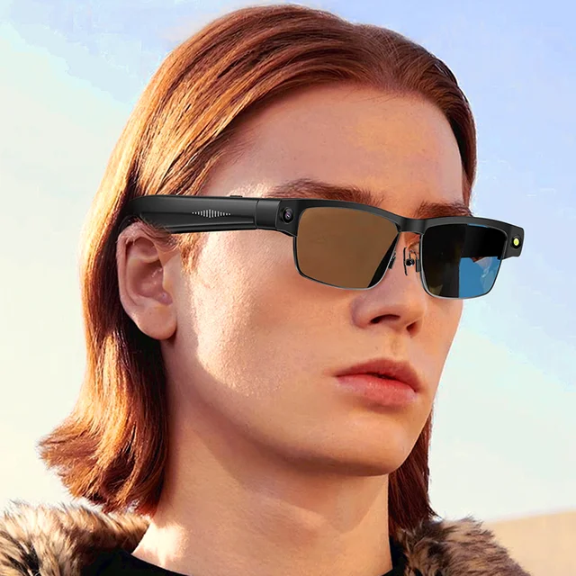AI smart glasses with 8 million high-definition video recording, Bluetooth calling, music playback, summer sunglasses 5