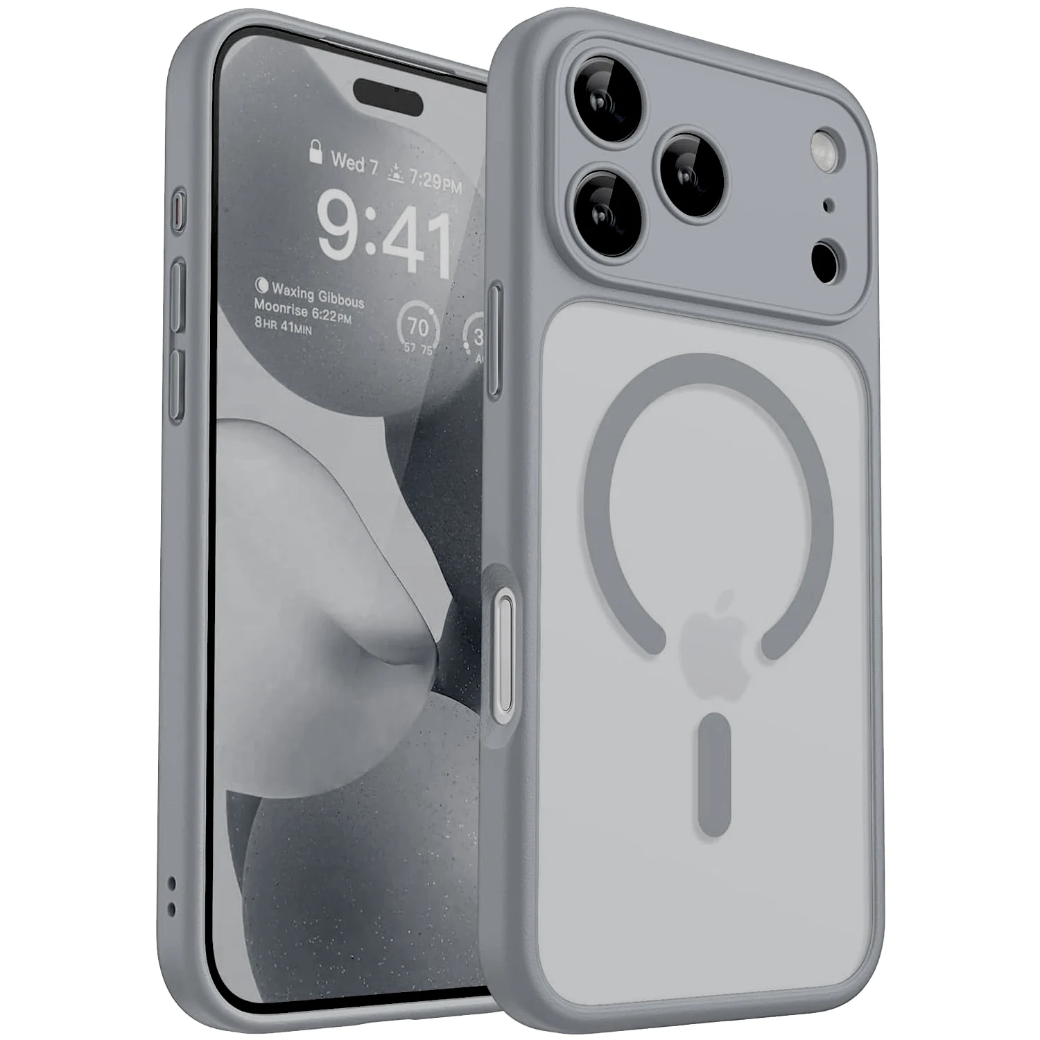 Matte Translucent Case For iPhone 17 Air 16E 16 15 14 13 12 11 Pro Max Plus 17Pro 16Pro iPhone17 Magsafe Wireless Charge Cover 3