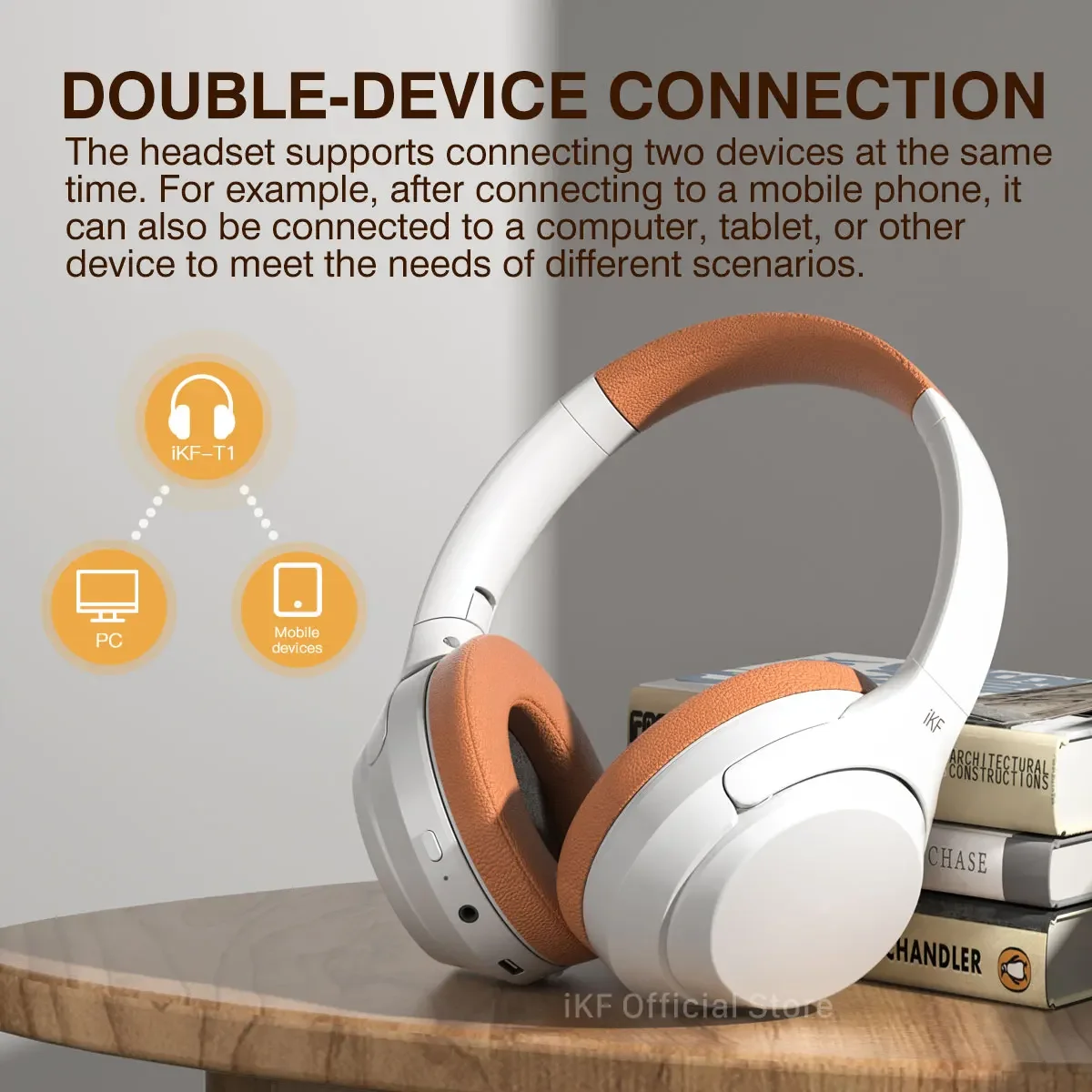 IKF-T1  , ENC ȭ   , ũ  HiFi  ̾,  5.4, 50 ð 