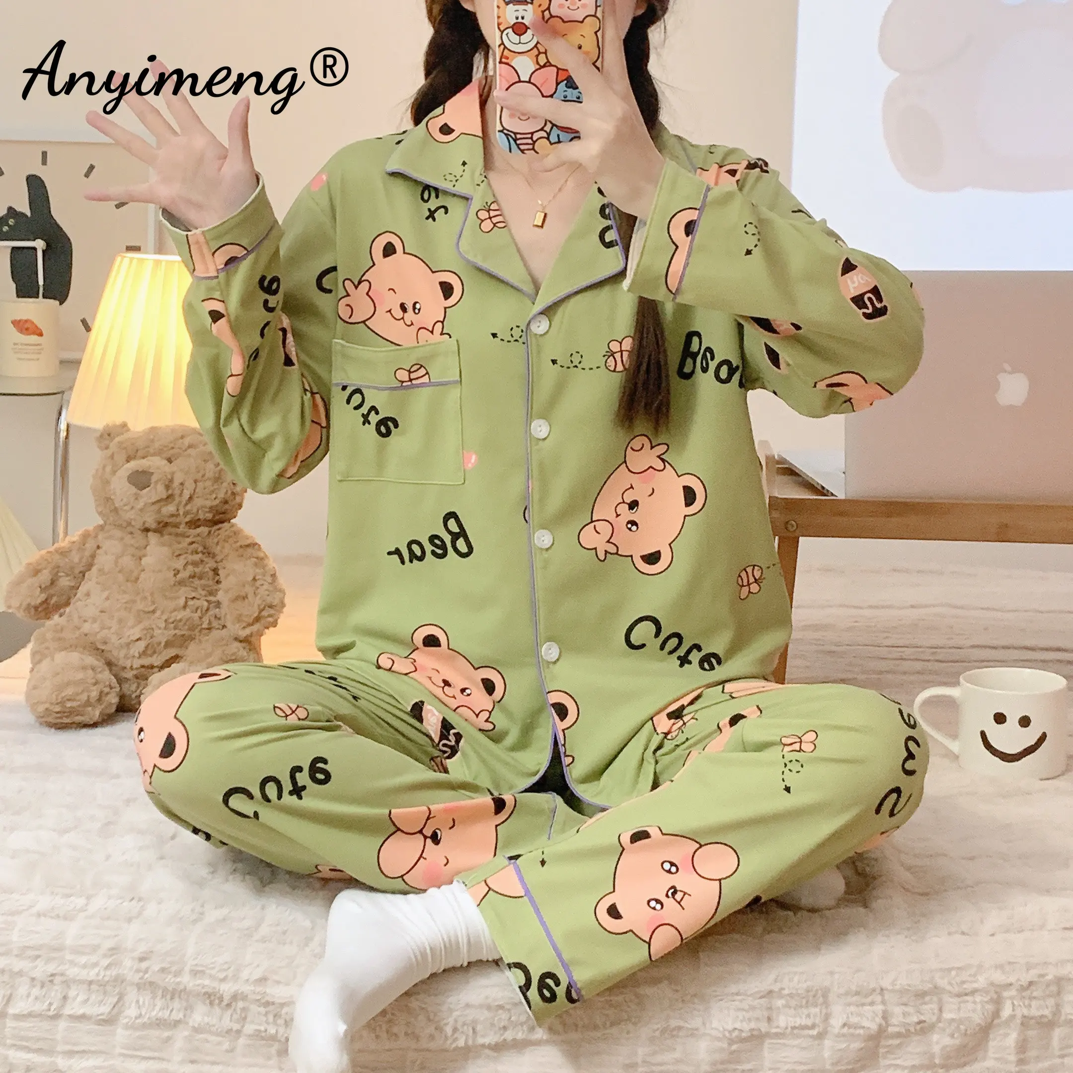 Pyjama Japonais d´hiver Femme´Winny´ -Jinbei Femme