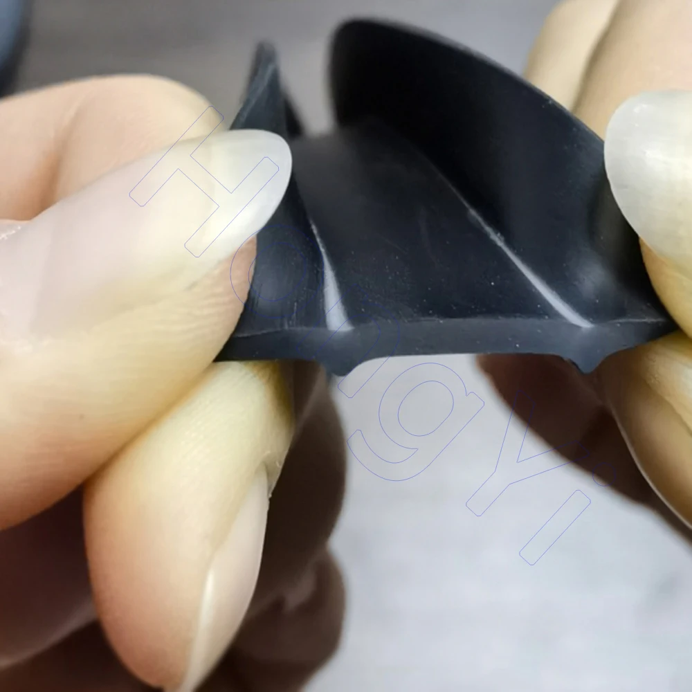 Rubber Seal Strip 1M U Channel Rubber Edge Strip Metal Sharp Edge Protector Glass Table Edging Door Guard Seal Strip