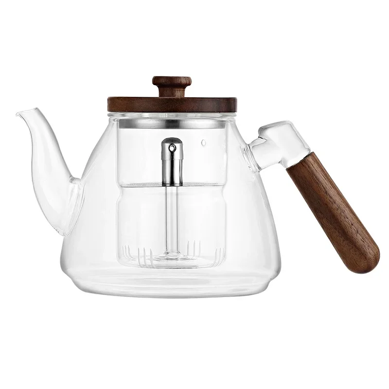 Elegant Glass Teapot with Automatic Electric Kiln for Perfect Brewing Heat Resistant Tea Making Machine Ideal for Home Use