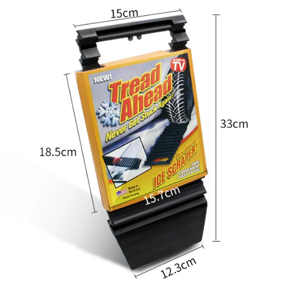 Auto Traction Mat Emergency Tire Traction Pad Car Wheel Anti-skid