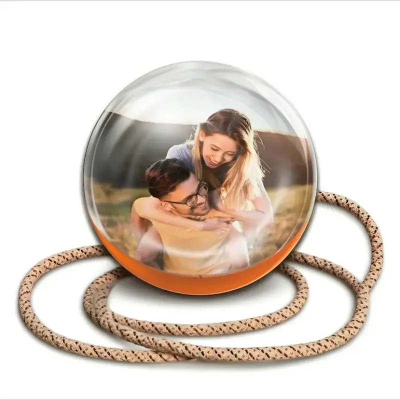 Memory Sphere 2.7 – 3D Crystal Ball Video Player, Upload Photos/Videos Via WiFi, 360° Sound, LED Lamp